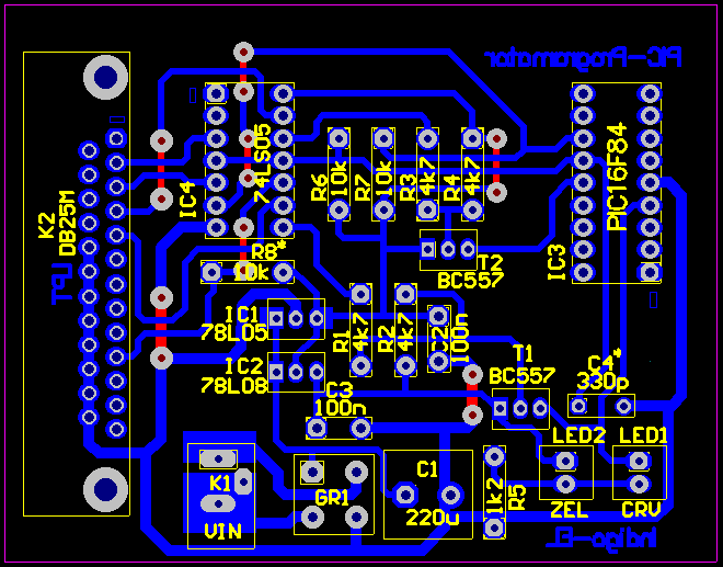 PIC16F84 programator